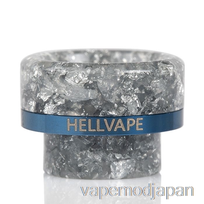 Vape Japan Hellvape Ag+/パッセージ RDA ドリップチップ シルバー